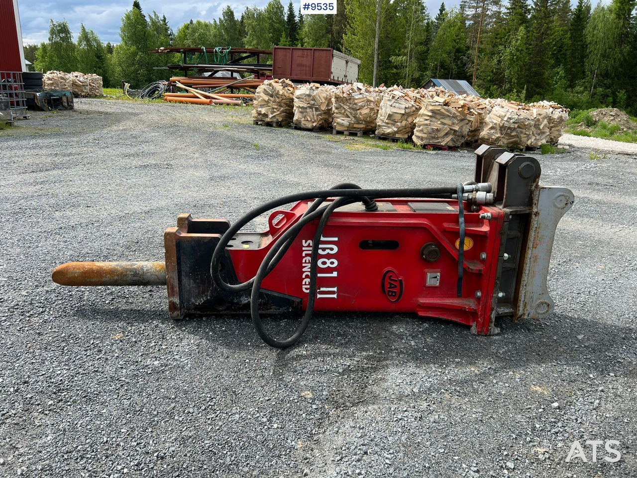 JAB JB81 Hydraulic hammer S70 - Búa thủy lực cho Máy móc xây dựng: hình 1 JAB JB81 Hydraulic hammer S70 - Búa thủy lực cho Máy móc xây dựng: hình 1