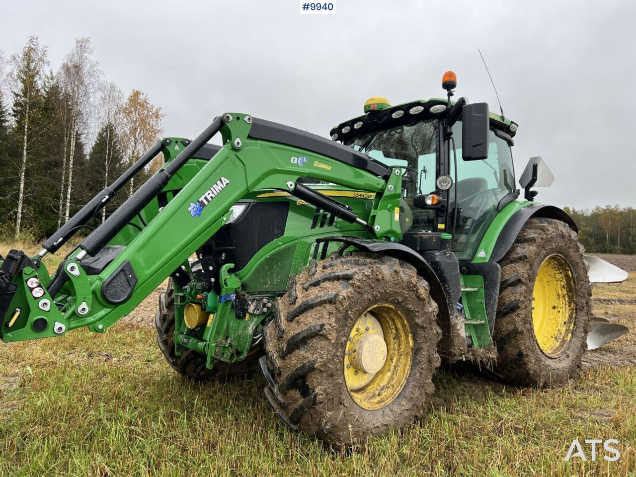 JOHN DEERE 6155R Agricultural tractor - Máy cày: hình 1 JOHN DEERE 6155R Agricultural tractor - Máy cày: hình 1
