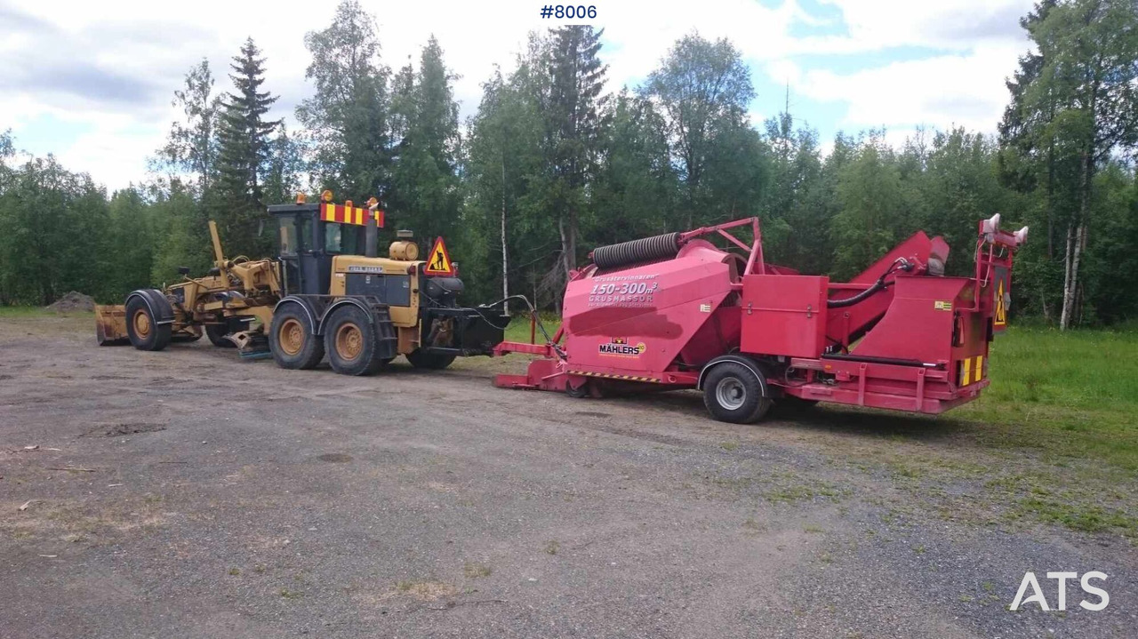 John Deere 772-A Grader with Gravel Sorter, see video - Máy san: hình 1 John Deere 772-A Grader with Gravel Sorter, see video - Máy san: hình 1