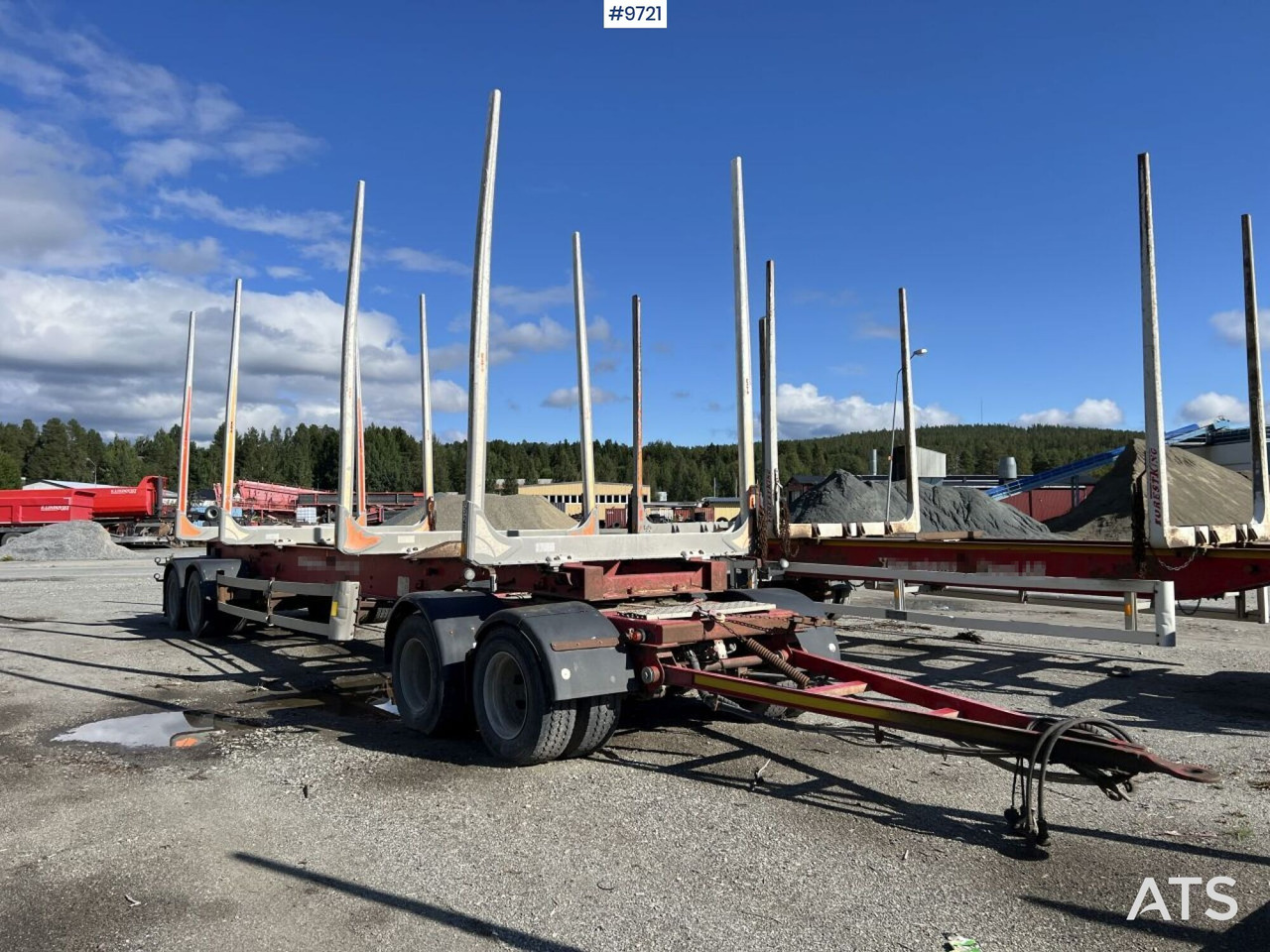 Kilafors SBB4A-36-105 Timber wagon - Rơ moóc chở gỗ: hình 2 Kilafors SBB4A-36-105 Timber wagon - Rơ moóc chở gỗ: hình 2