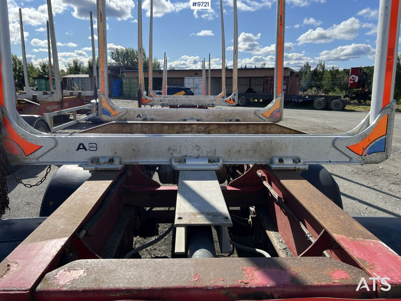 Kilafors SBB4A-36-105 Timber wagon - Rơ moóc chở gỗ: hình 5 Kilafors SBB4A-36-105 Timber wagon - Rơ moóc chở gỗ: hình 5