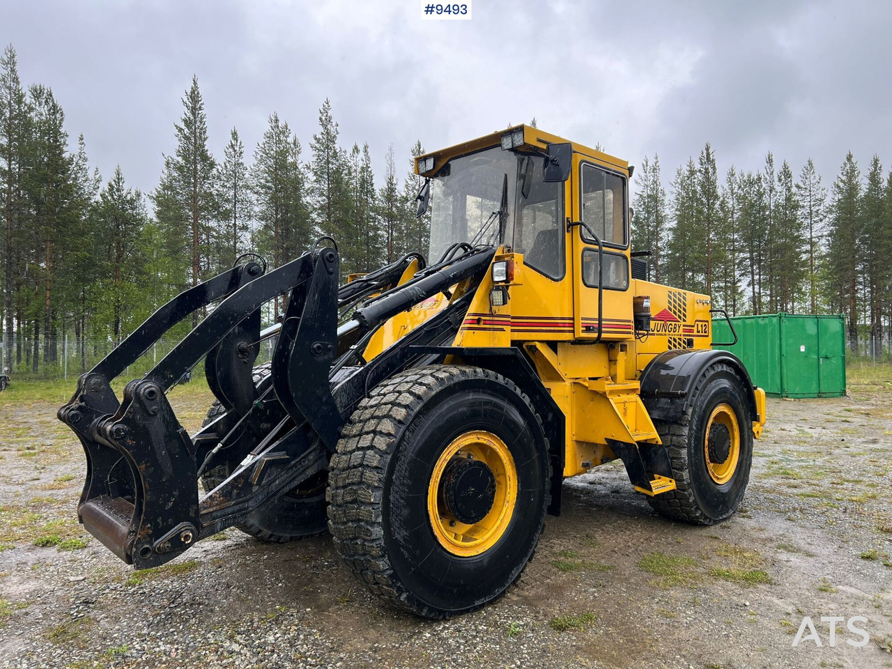 Ljungby L14 Wheel loader (VIDEO) - Máy xúc lật bánh lốp: hình 1 Ljungby L14 Wheel loader (VIDEO) - Máy xúc lật bánh lốp: hình 1