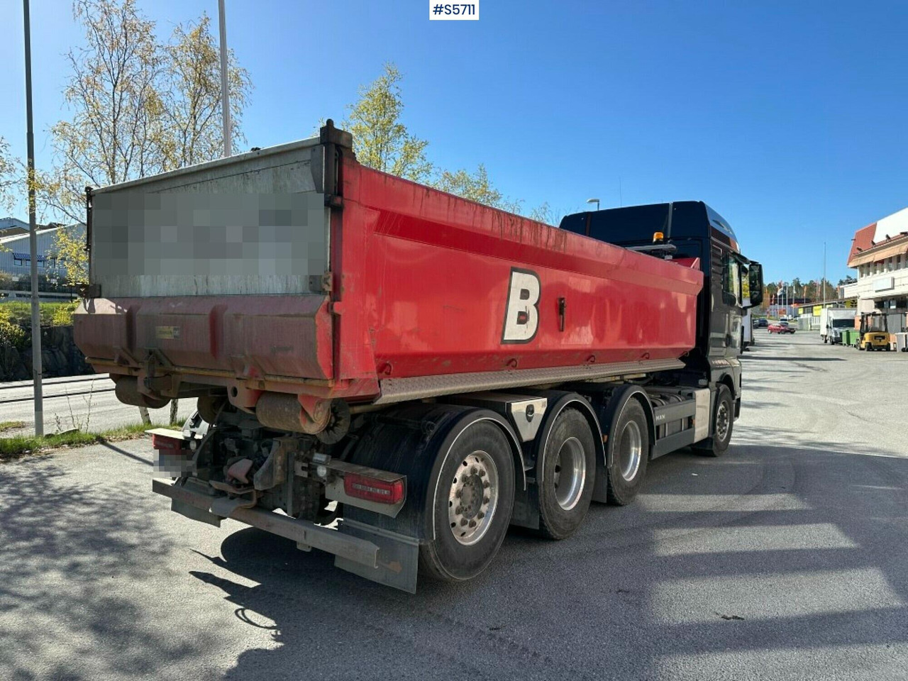 MAN TGX 35.480 8x4 Tridem Hook Truck, See video - Xe tải nâng móc: hình 4 MAN TGX 35.480 8x4 Tridem Hook Truck, See video - Xe tải nâng móc: hình 4