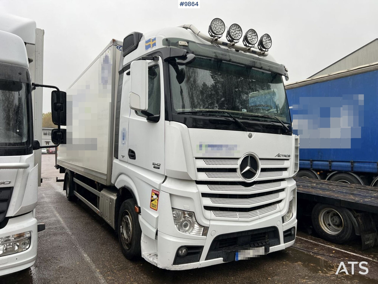MERCEDES-BENZ ACTROS 963-0-A Box truck with tail lift - Xe tải hộp: hình 2 MERCEDES-BENZ ACTROS 963-0-A Box truck with tail lift - Xe tải hộp: hình 2