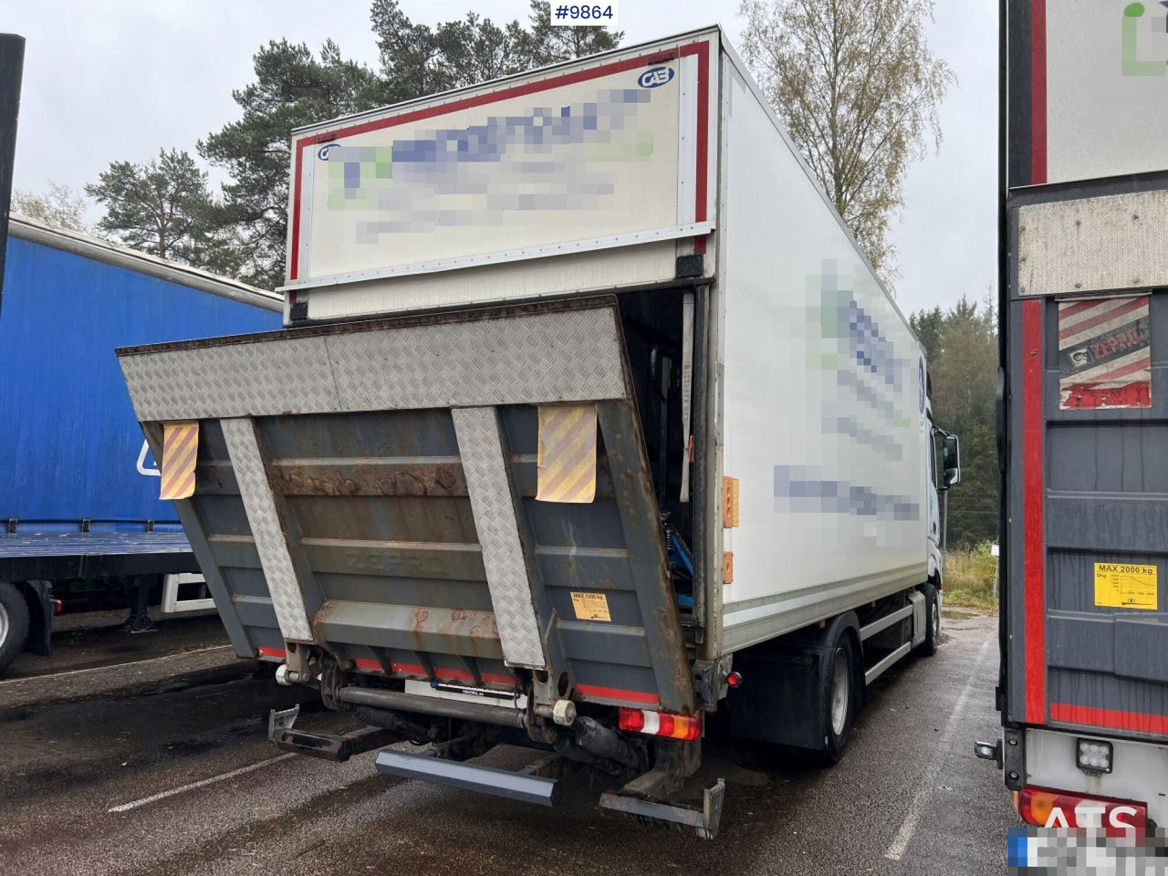 MERCEDES-BENZ ACTROS 963-0-A Box truck with tail lift - Xe tải hộp: hình 3 MERCEDES-BENZ ACTROS 963-0-A Box truck with tail lift - Xe tải hộp: hình 3