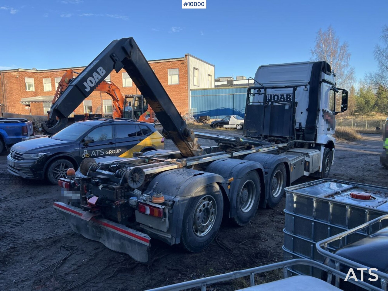 MERCEDES-BENZ AROCS 3251 Hook Truck with tridem body - Xe tải nâng móc: hình 3 MERCEDES-BENZ AROCS 3251 Hook Truck with tridem body - Xe tải nâng móc: hình 3