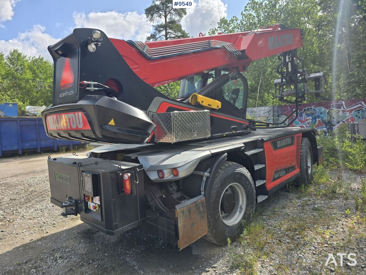 Manitou MRT 2570 Rotating Telescopic Handler - Xe nhấc hình viễn vọng kính: hình 5 Manitou MRT 2570 Rotating Telescopic Handler - Xe nhấc hình viễn vọng kính: hình 5