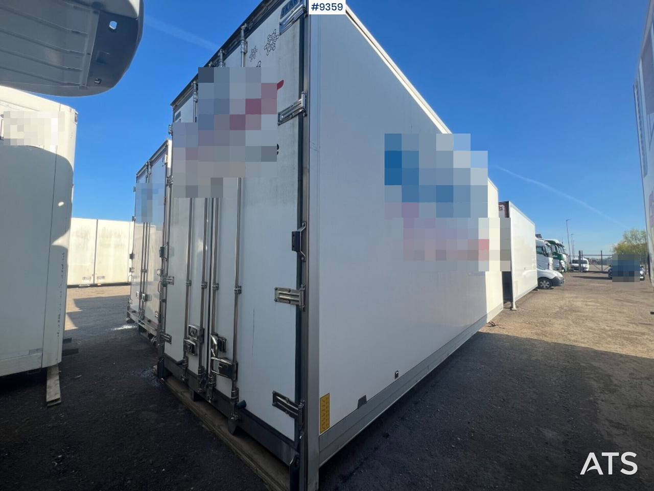 Refrigerated trailer cabinet SKAB - Tủ lạnh hoán đổi thân: hình 1 Refrigerated trailer cabinet SKAB - Tủ lạnh hoán đổi thân: hình 1