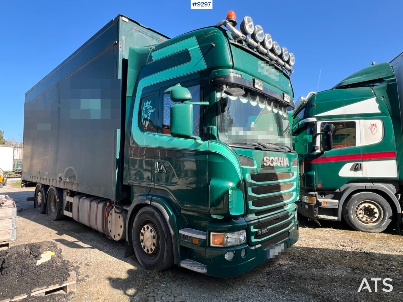 SCANIA R500 LB 6X2*4 HNB Visir with Visir trailer BRIAB - Xe tải hộp: hình 2 SCANIA R500 LB 6X2*4 HNB Visir with Visir trailer BRIAB - Xe tải hộp: hình 2