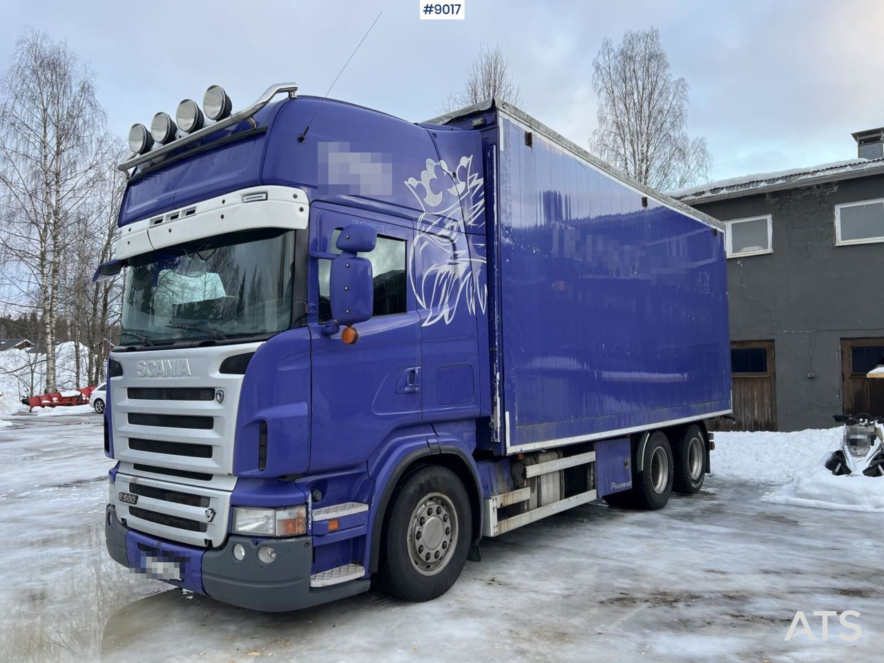 SCANIA R560 chipper truck - Xe tải hộp: hình 1 SCANIA R560 chipper truck - Xe tải hộp: hình 1