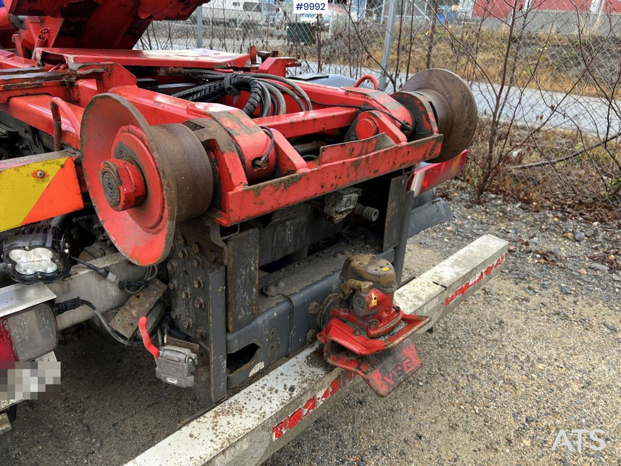 Xe tải nâng móc Scania P380 Hook truck: hình 6