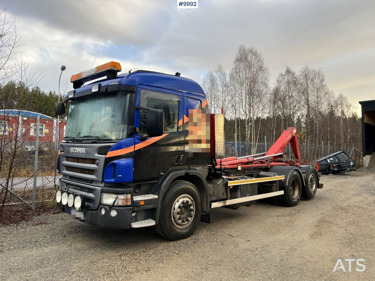 Scania P380 Hook truck - Xe tải nâng móc: hình 1 Scania P380 Hook truck - Xe tải nâng móc: hình 1