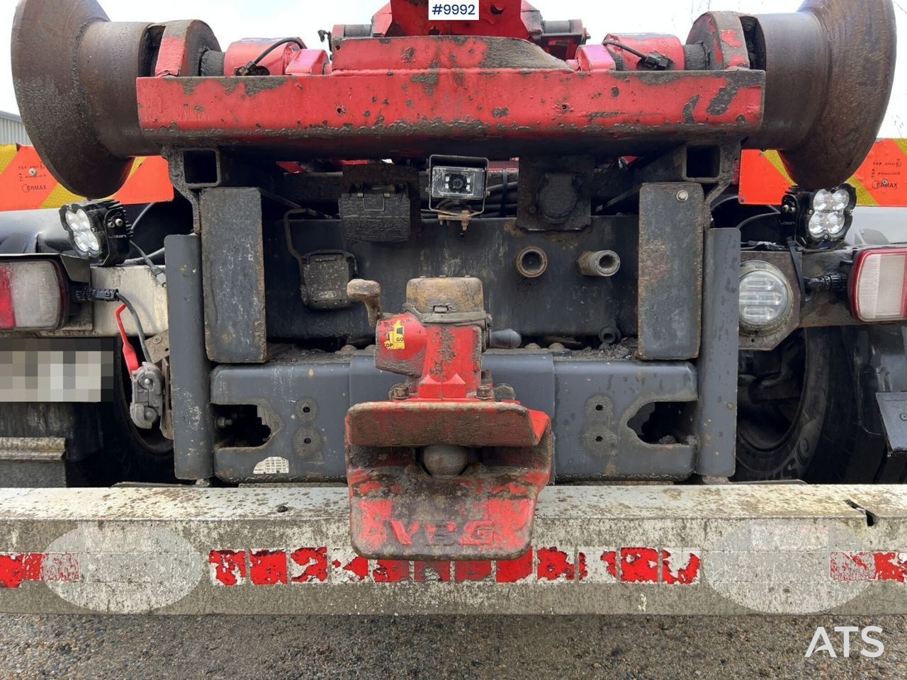 Xe tải nâng móc Scania P380 Hook truck: hình 15