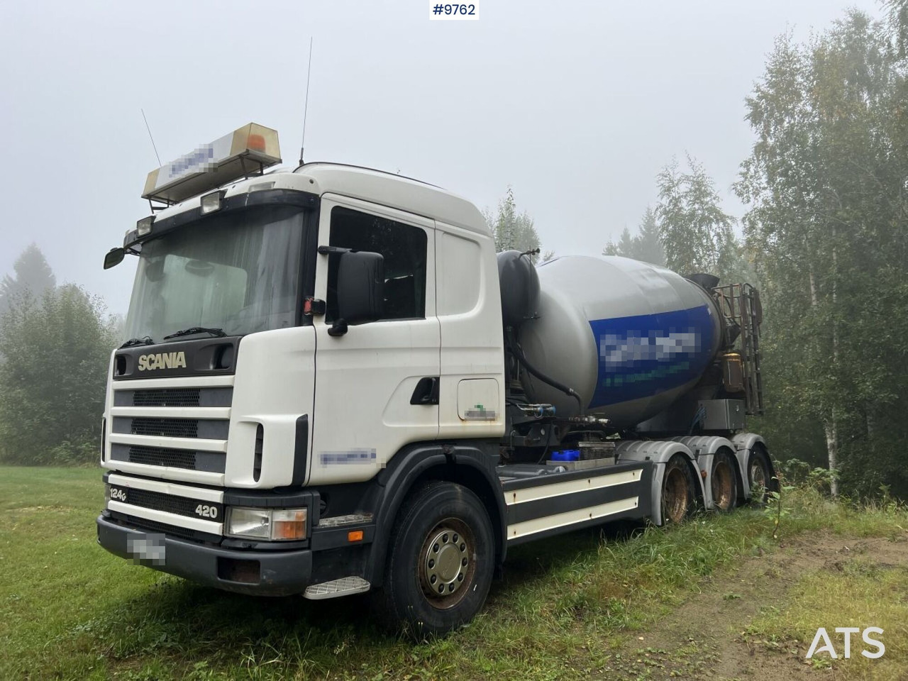 Scania R124 Tridem Concrete Truck - Xe trộn bê tông: hình 1 Scania R124 Tridem Concrete Truck - Xe trộn bê tông: hình 1