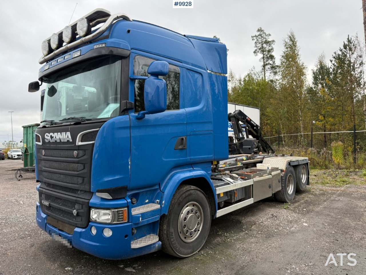 Scania R580 Hook truck - Xe tải nâng móc: hình 1 Scania R580 Hook truck - Xe tải nâng móc: hình 1