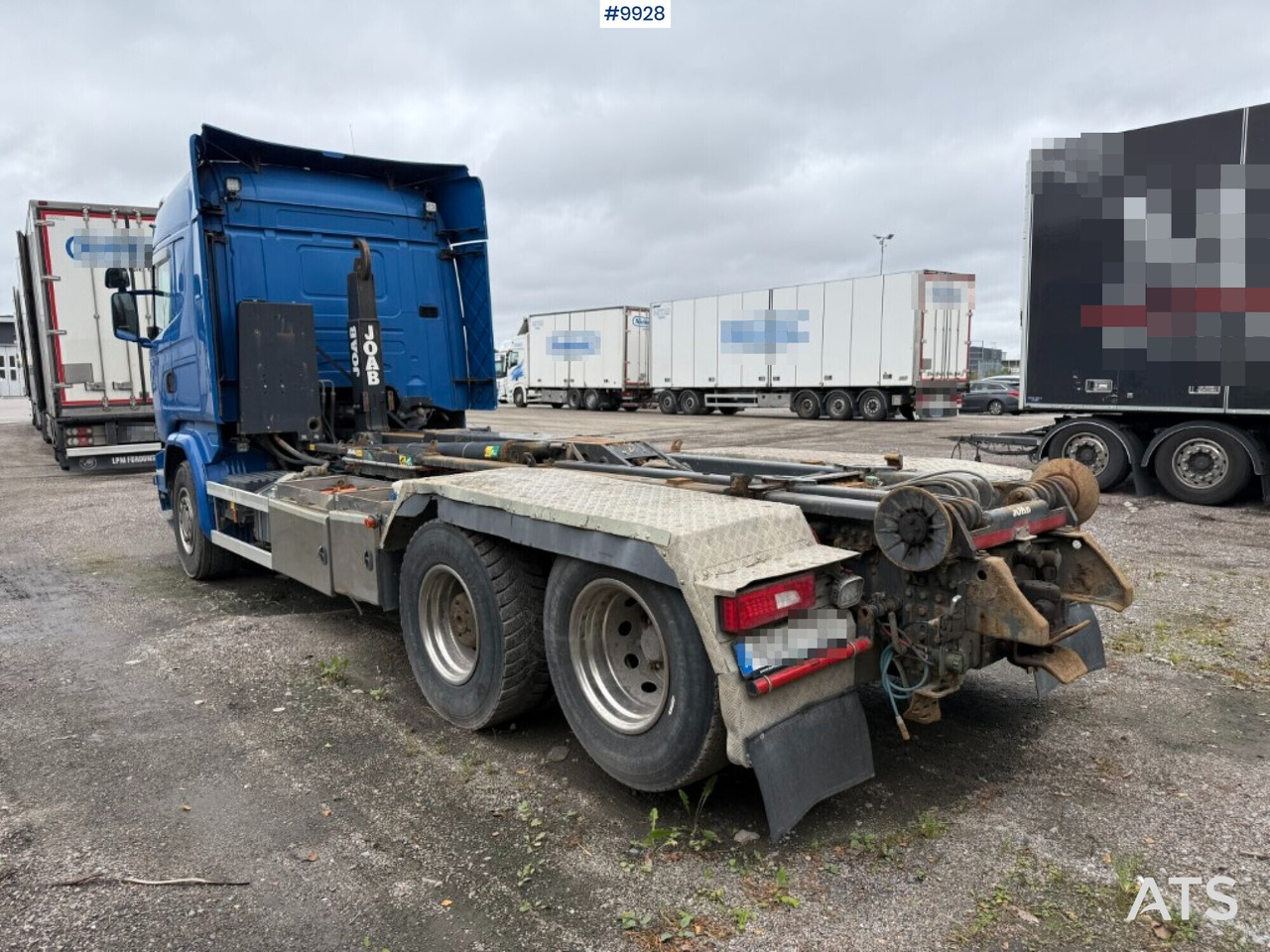 Scania R580 Hook truck - Xe tải nâng móc: hình 4 Scania R580 Hook truck - Xe tải nâng móc: hình 4