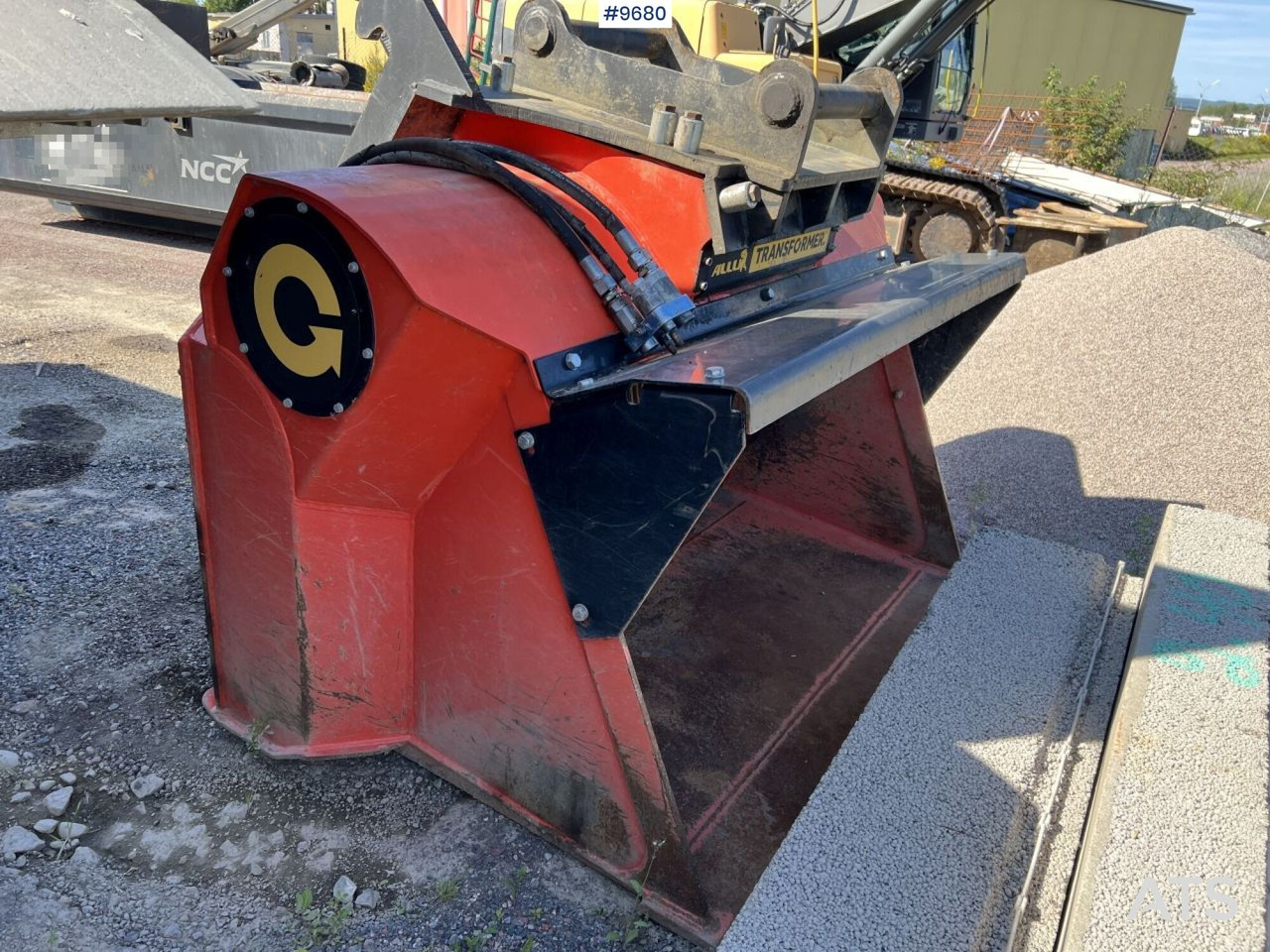 Sorting bucket ALLU DN 3-17 - Xô sắp xếp: hình 2 Sorting bucket ALLU DN 3-17 - Xô sắp xếp: hình 2