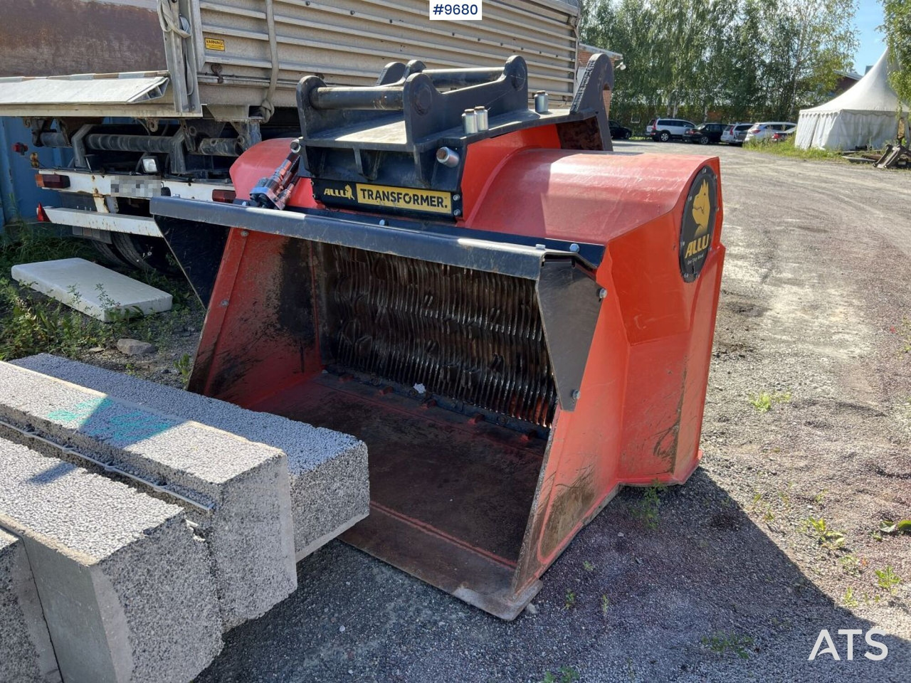 Sorting bucket ALLU DN 3-17 - Xô sắp xếp: hình 1 Sorting bucket ALLU DN 3-17 - Xô sắp xếp: hình 1