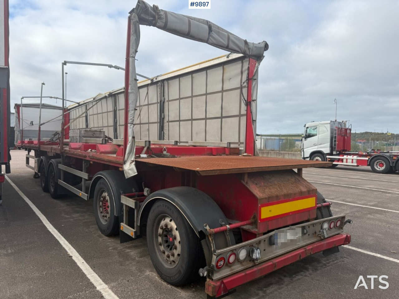 Specialtrailer HRD SPLB4N - Sơ mi rơ moóc mui bạt: hình 3 Specialtrailer HRD SPLB4N - Sơ mi rơ moóc mui bạt: hình 3