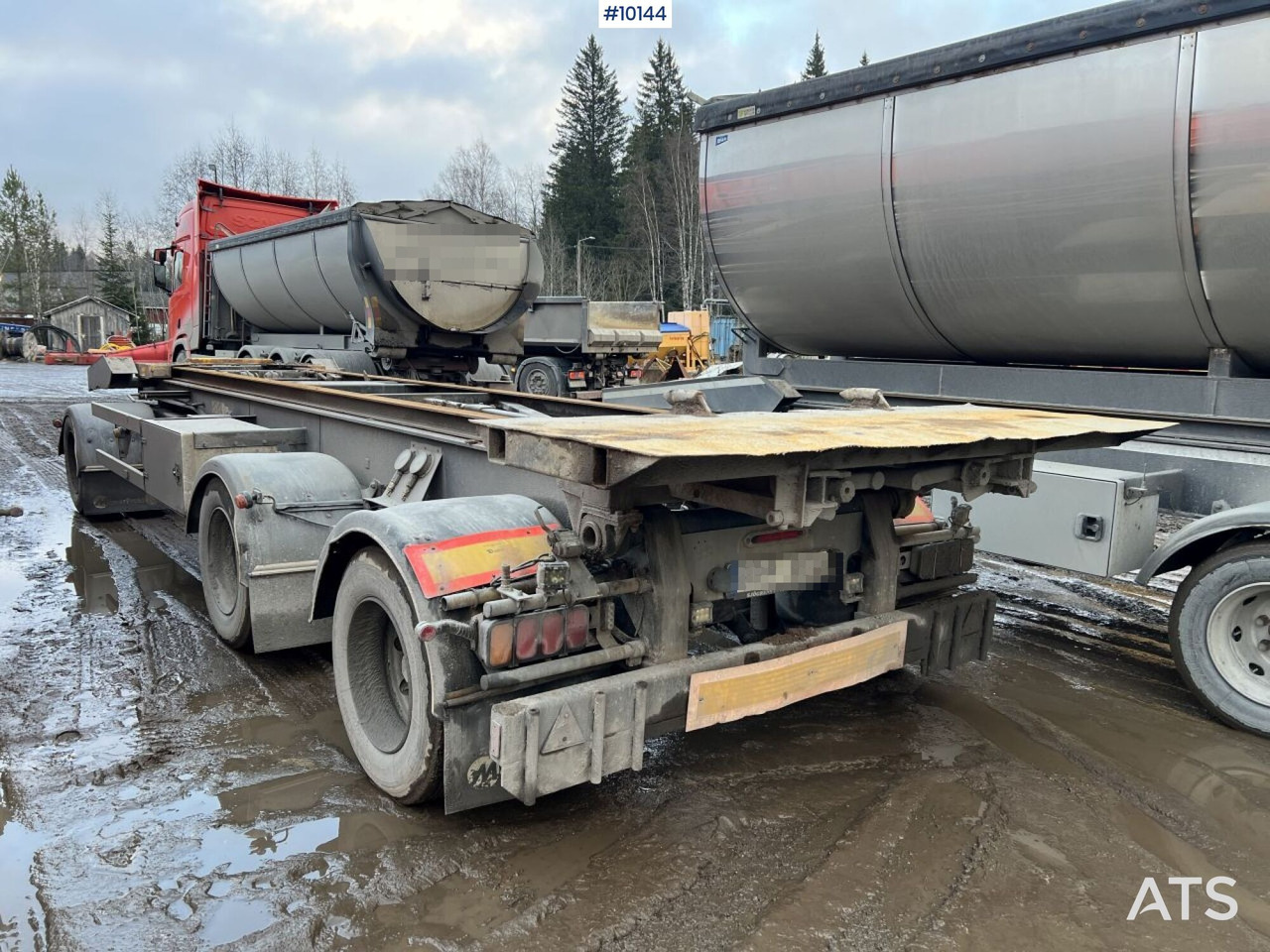 Swap body trailer JYKI V31-WT - Rơ moóc khung gầm: hình 2 Swap body trailer JYKI V31-WT - Rơ moóc khung gầm: hình 2