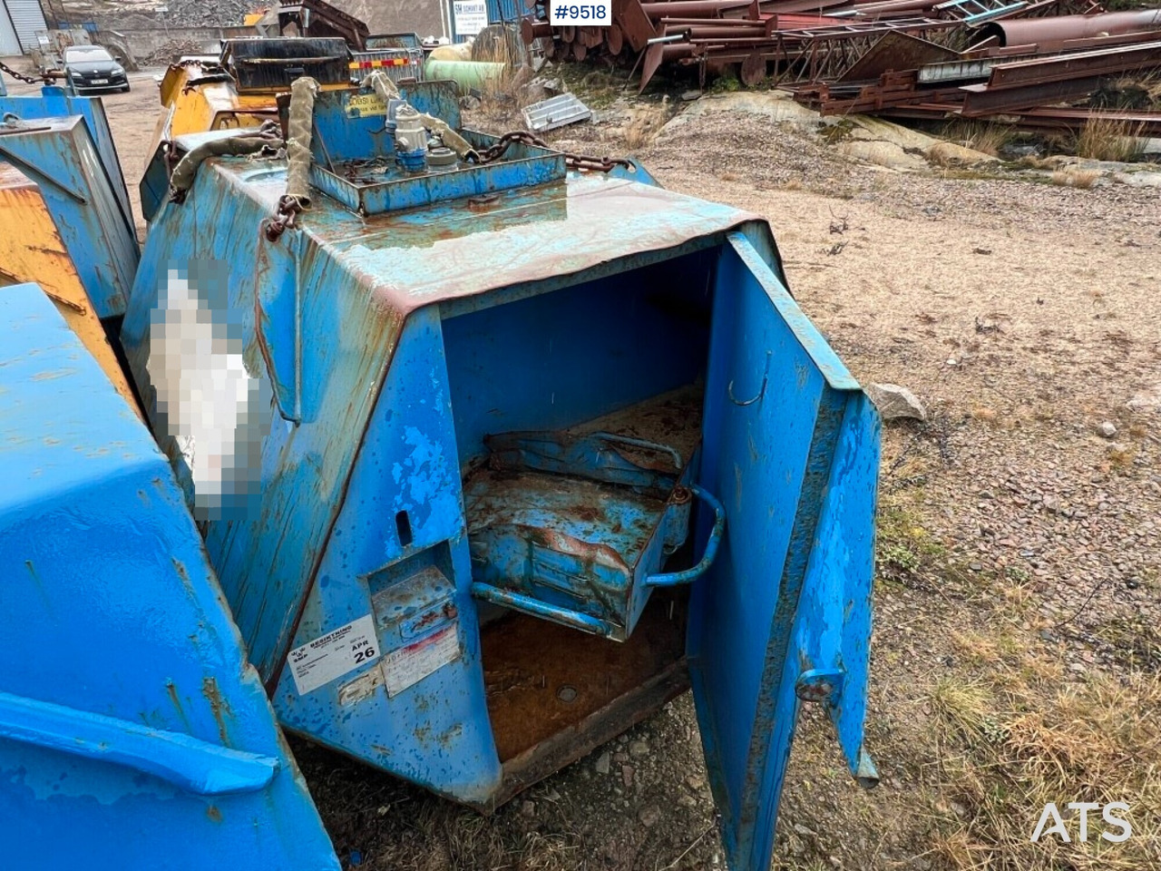 Tank diesel - 1,5 cubic - J-O Fherm dumper - Bồn chứa: hình 3 Tank diesel - 1,5 cubic - J-O Fherm dumper - Bồn chứa: hình 3