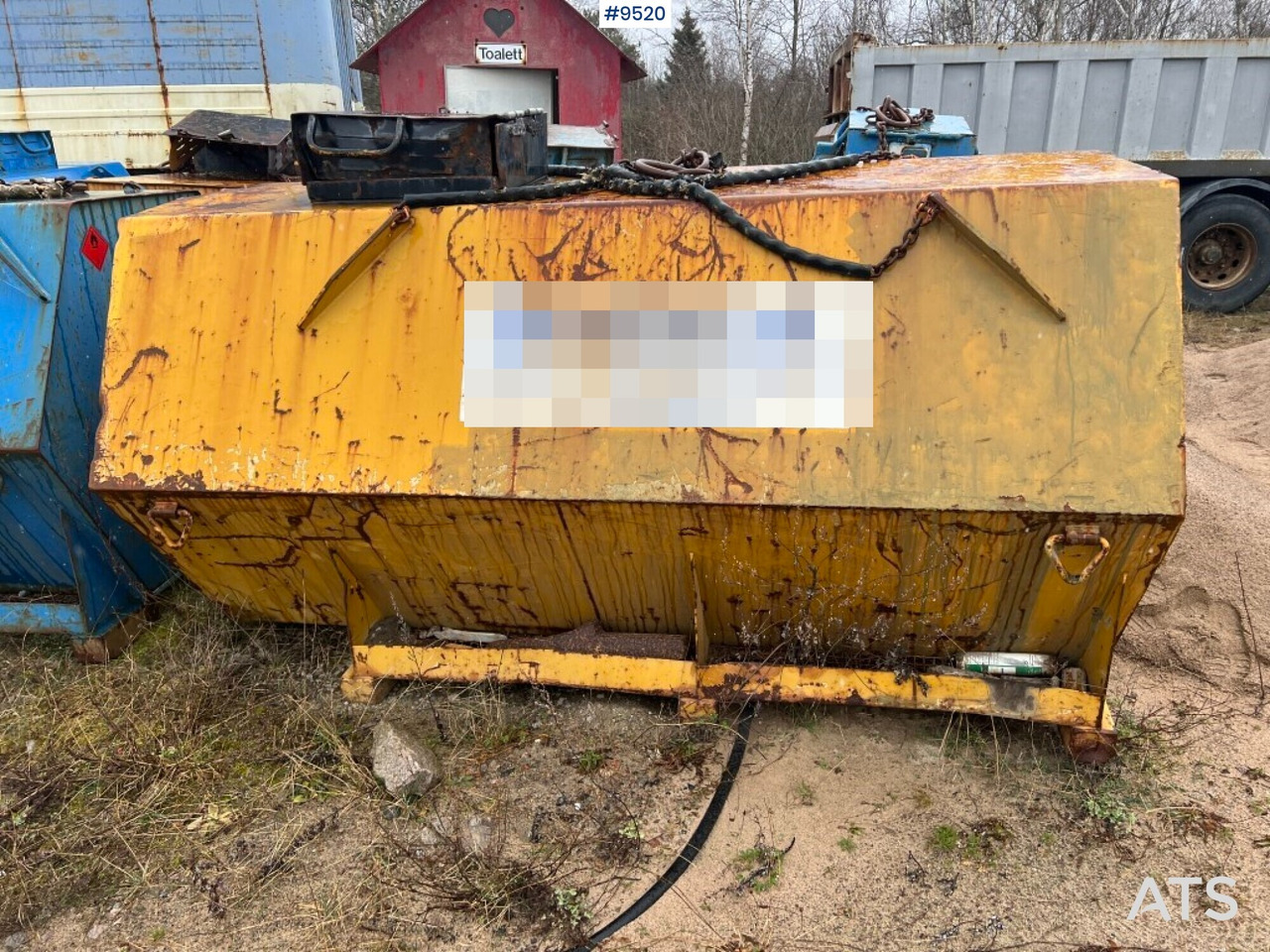 Tank diesel - 2cubic - J-O Fherm dumper - Bồn chứa: hình 3 Tank diesel - 2cubic - J-O Fherm dumper - Bồn chứa: hình 3