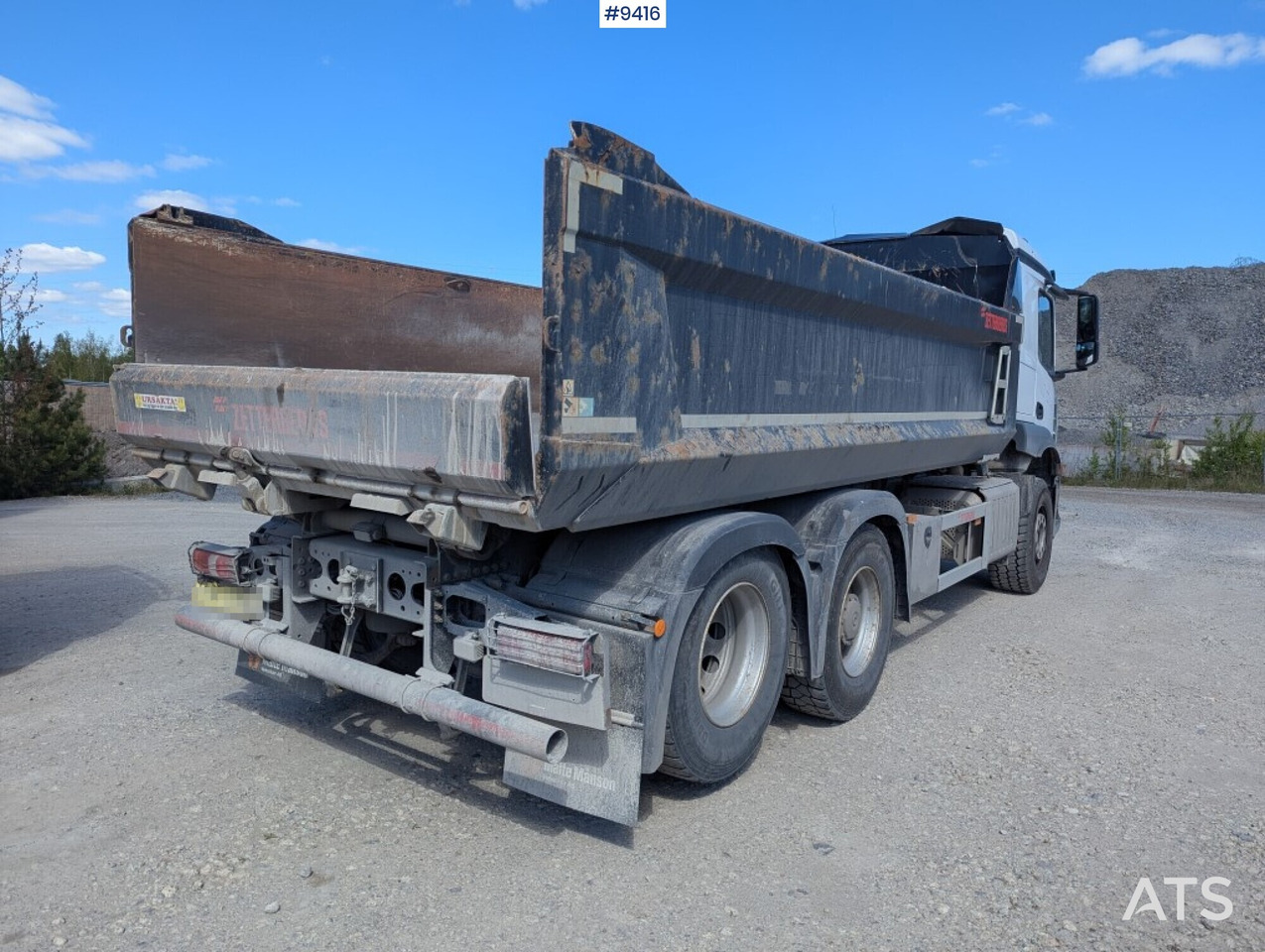 Tipper Truck Mercedes-Benz Arocs 6X2 - Xe ben: hình 4 Tipper Truck Mercedes-Benz Arocs 6X2 - Xe ben: hình 4