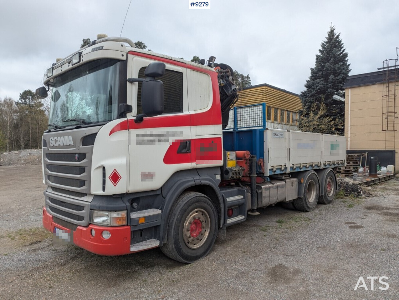 Tipper and crane Truck Scania R360 6X2 - Xe ben: hình 1 Tipper and crane Truck Scania R360 6X2 - Xe ben: hình 1