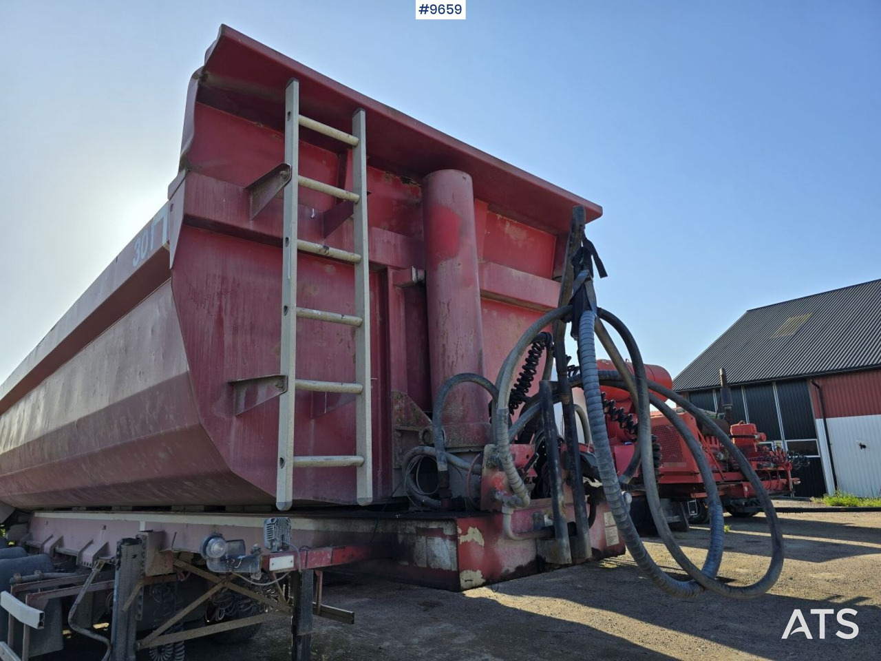 Tipper trailer Damm SE-42T - Sơ mi rơ moóc ben: hình 4 Tipper trailer Damm SE-42T - Sơ mi rơ moóc ben: hình 4