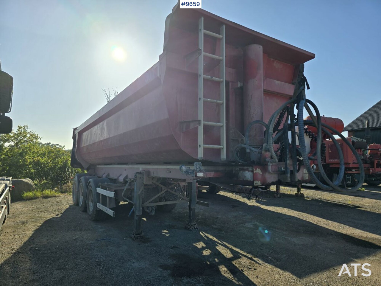 Tipper trailer Damm SE-42T - Sơ mi rơ moóc ben: hình 2 Tipper trailer Damm SE-42T - Sơ mi rơ moóc ben: hình 2