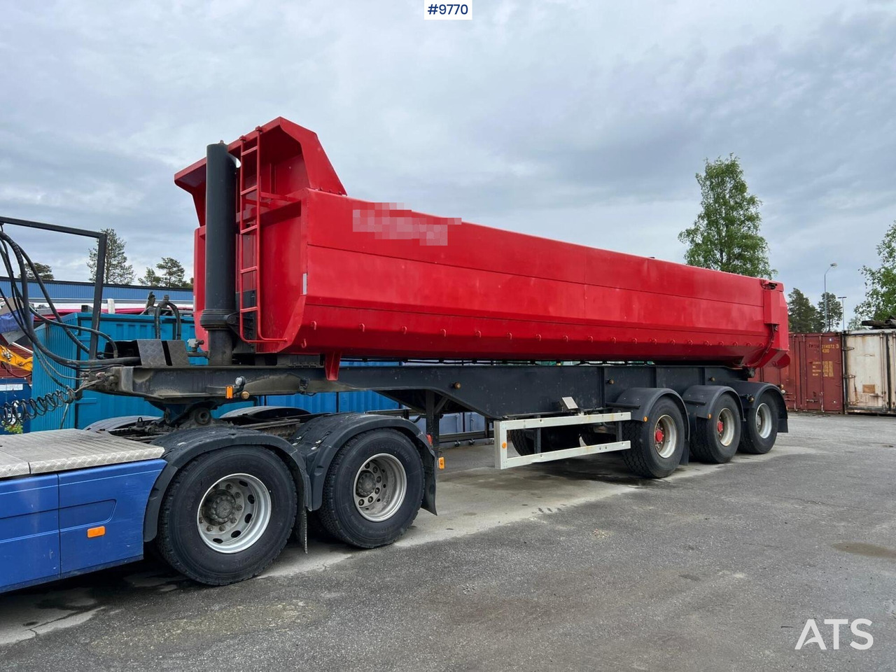 Sơ mi rơ moóc ben Tipper trailer Kilafors: hình 1