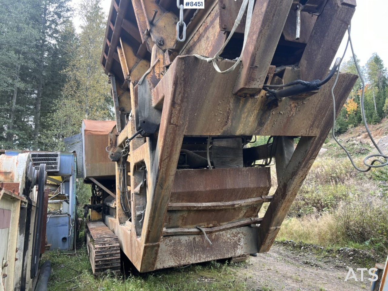 Track Crusher, Tesab, Type:10585 - Máy nghiền đá: hình 3 Track Crusher, Tesab, Type:10585 - Máy nghiền đá: hình 3