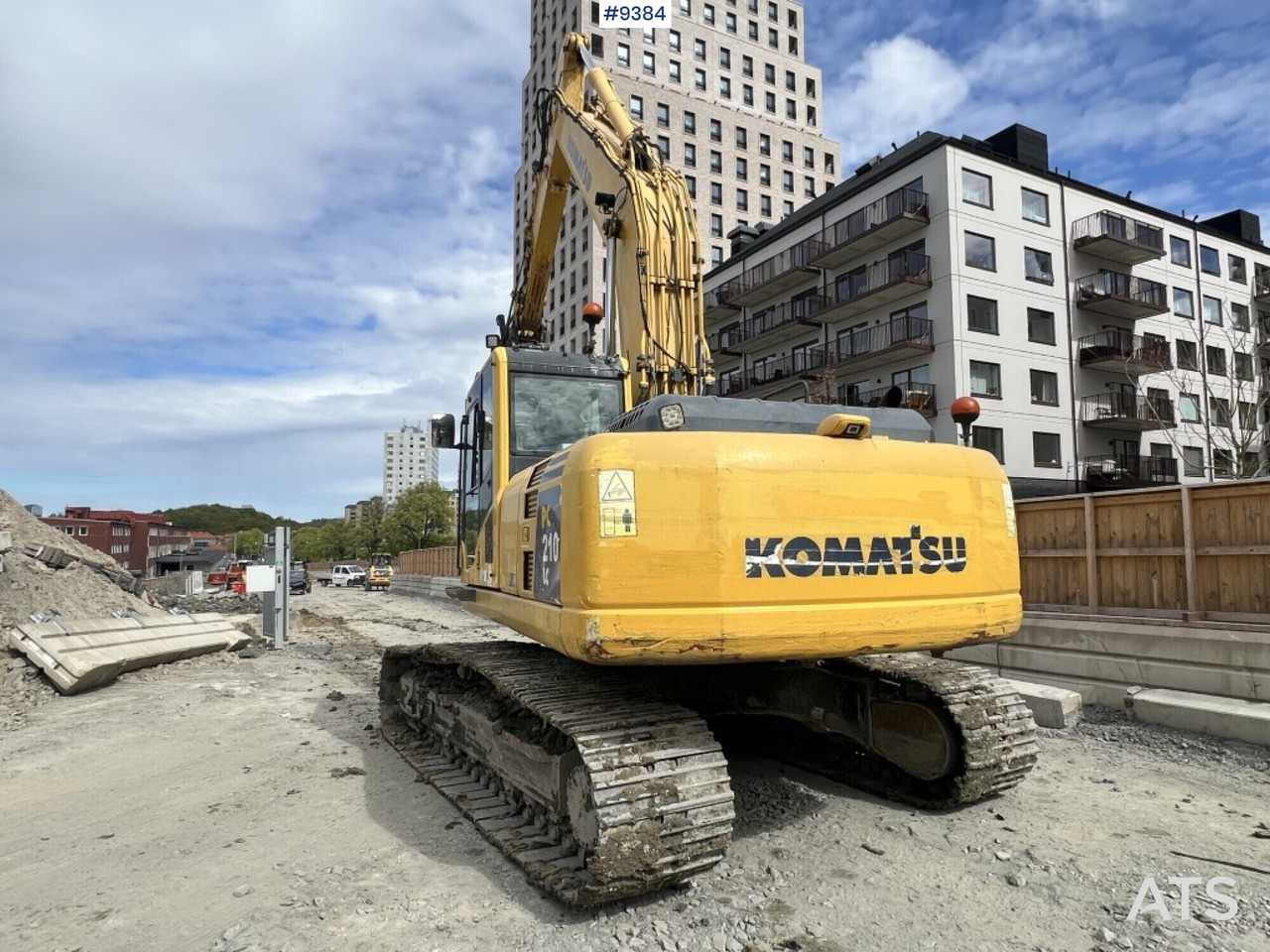 Máy xúc bánh xích Tracked excavator Komatsu PC210LC (VIDEO): hình 12