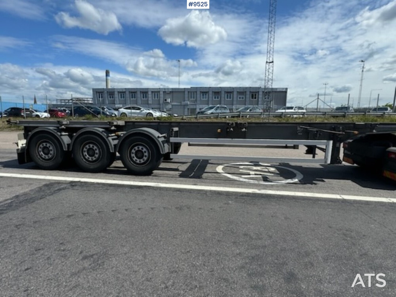 Trailer- FRUEHAUF - Xe chở container/ Sơ mi rơ moóc hoán đổi thân: hình 1 Trailer- FRUEHAUF - Xe chở container/ Sơ mi rơ moóc hoán đổi thân: hình 1