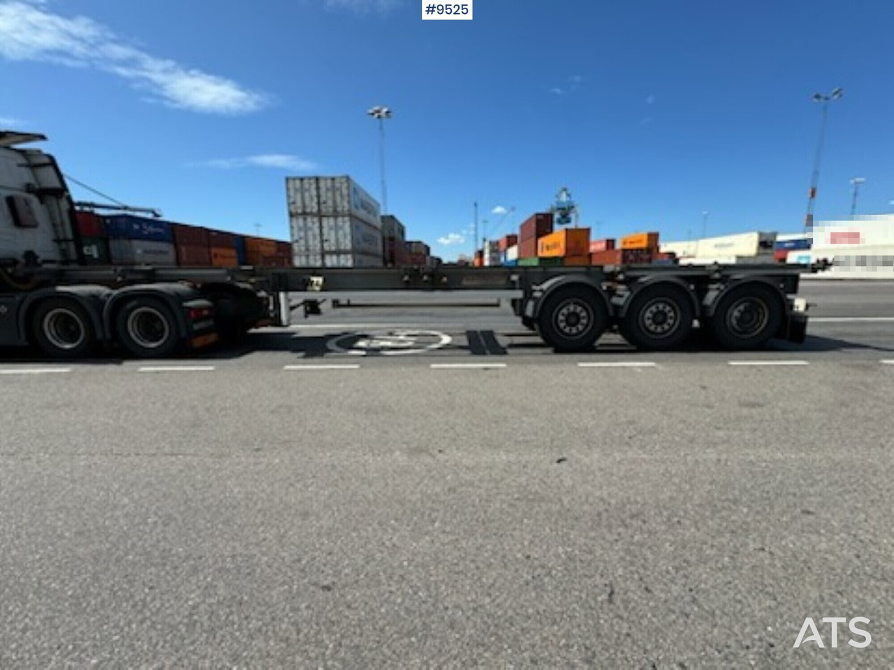 Trailer- FRUEHAUF - Xe chở container/ Sơ mi rơ moóc hoán đổi thân: hình 4 Trailer- FRUEHAUF - Xe chở container/ Sơ mi rơ moóc hoán đổi thân: hình 4