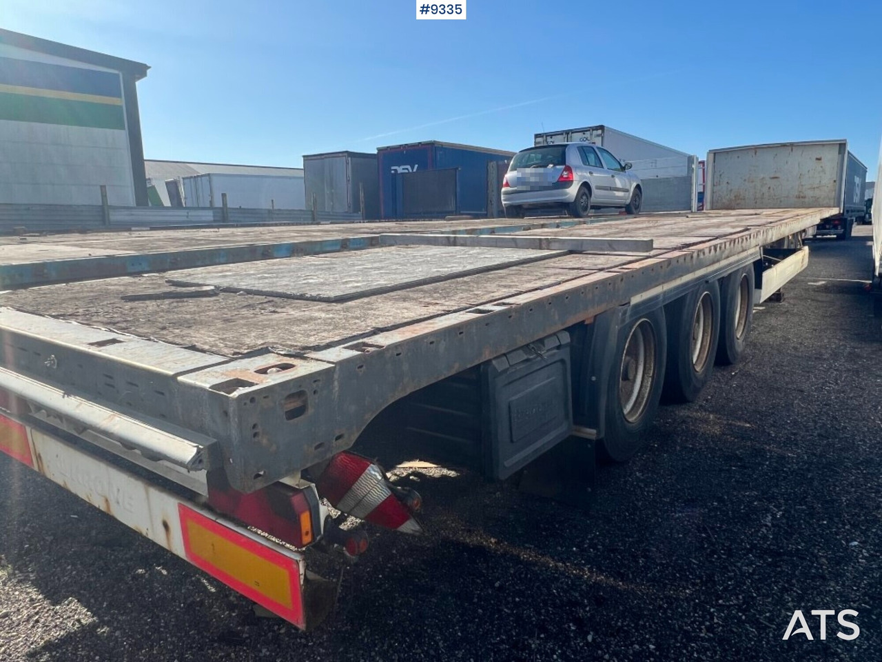 Trailer - KRONE - Sơ mi rơ moóc thùng lửng/ Phẳng: hình 2 Trailer - KRONE - Sơ mi rơ moóc thùng lửng/ Phẳng: hình 2