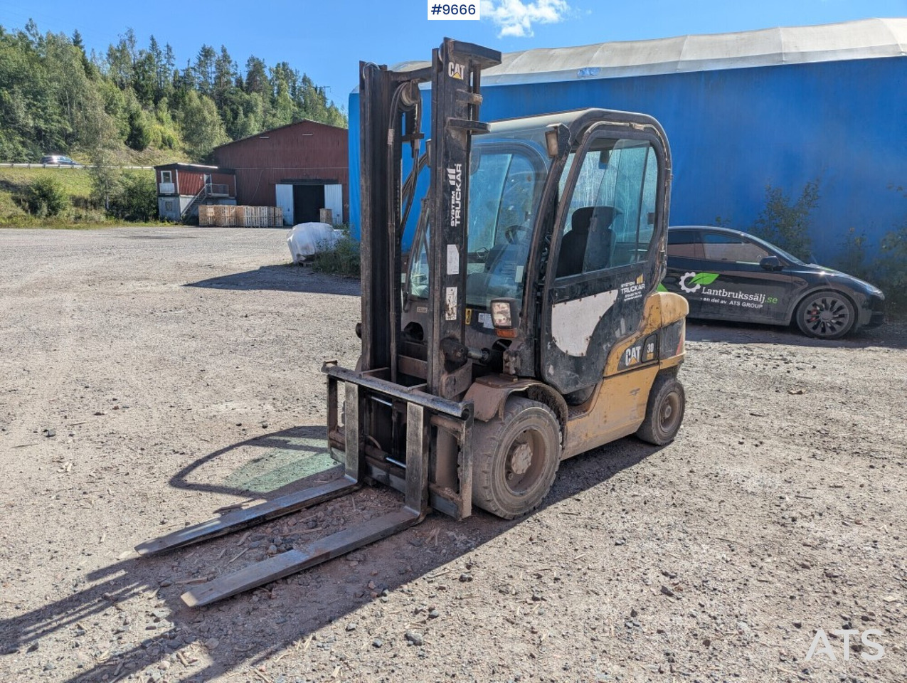 Truck CAT DP30N Defect (See Video) - Xe nâng diesel: hình 1 Truck CAT DP30N Defect (See Video) - Xe nâng diesel: hình 1