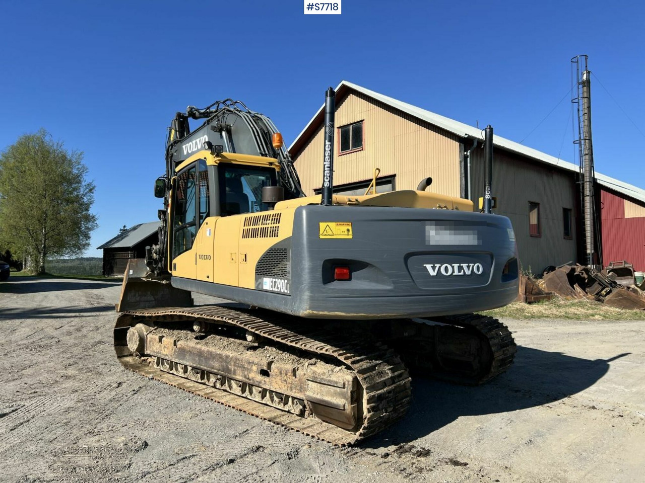 VOLVO EC 290 CL WITH DIGGING SYSTEM AND GEAR (SEE VIDEO) - Máy xúc: hình 4 VOLVO EC 290 CL WITH DIGGING SYSTEM AND GEAR (SEE VIDEO) - Máy xúc: hình 4