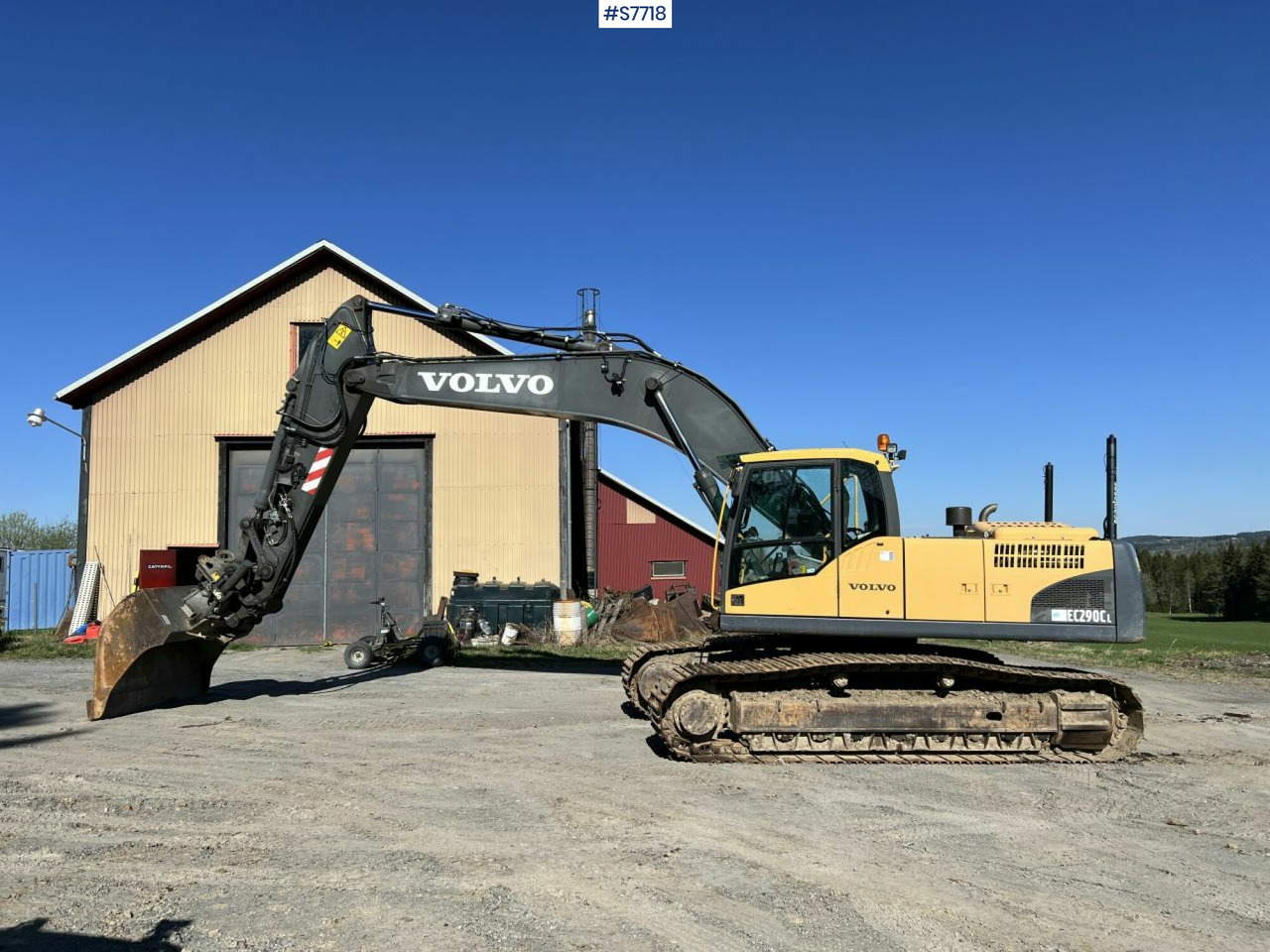 VOLVO EC 290 CL WITH DIGGING SYSTEM AND GEAR (SEE VIDEO) - Máy xúc: hình 2 VOLVO EC 290 CL WITH DIGGING SYSTEM AND GEAR (SEE VIDEO) - Máy xúc: hình 2