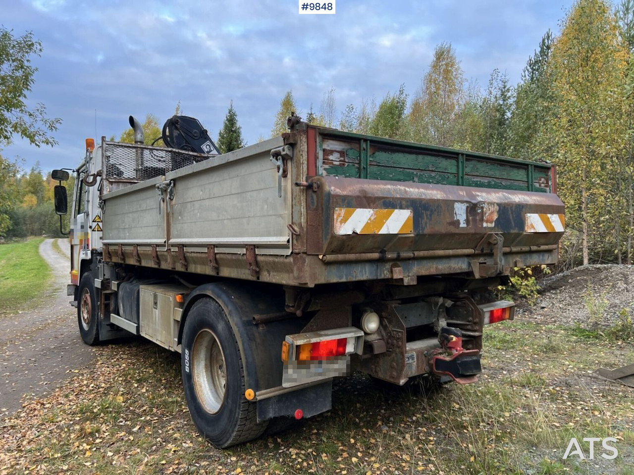 VOLVO FL7 4X2 Crane truck/Dump truck with Hiab071 crane - Xe ben, Xe cẩu tự hành: hình 5 VOLVO FL7 4X2 Crane truck/Dump truck with Hiab071 crane - Xe ben, Xe cẩu tự hành: hình 5