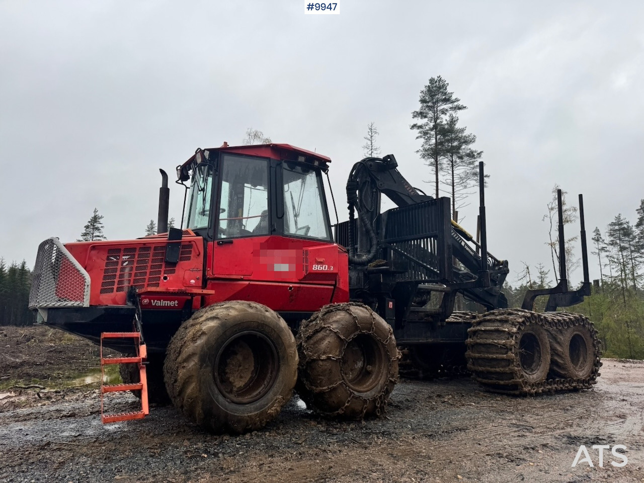 Valmet 860 forwarder (VIDEO) - Máy chuyển tiếp: hình 2 Valmet 860 forwarder (VIDEO) - Máy chuyển tiếp: hình 2