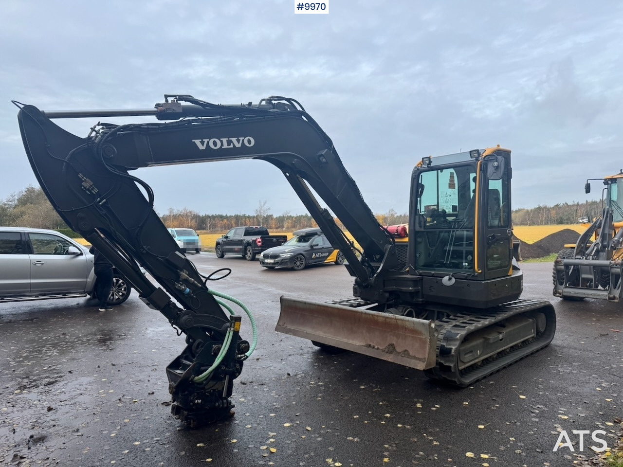 Volvo ECR88D crawler excavator with rotor tilt, 3 buckets, and ripper. 910 hours! - Máy xúc bánh xích: hình 2 Volvo ECR88D crawler excavator with rotor tilt, 3 buckets, and ripper. 910 hours! - Máy xúc bánh xích: hình 2