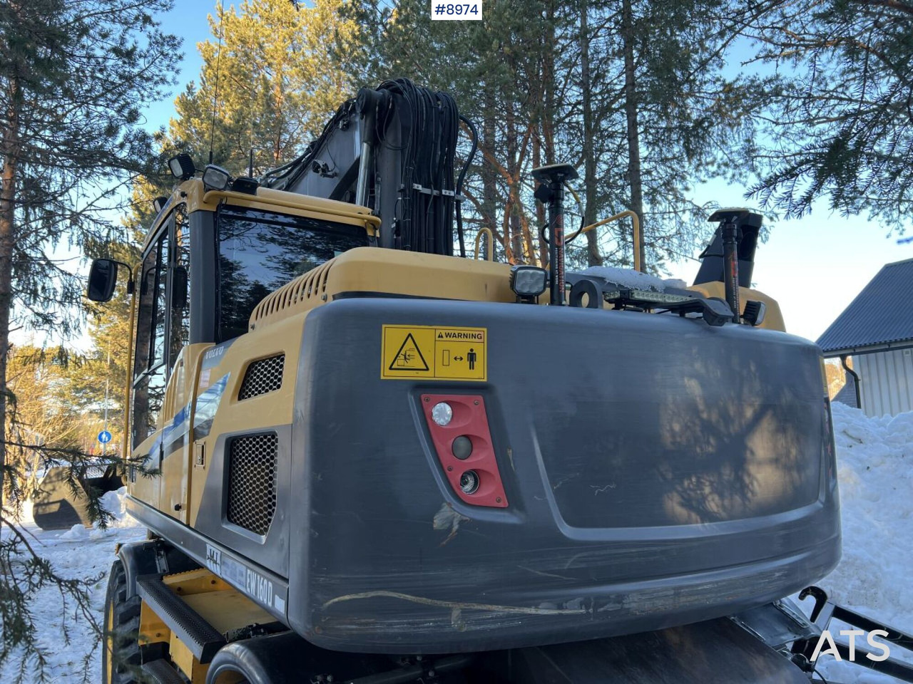 Máy xúc bánh lốp Volvo EW 160 D with Digging System, Tipper and Attachments: hình 16