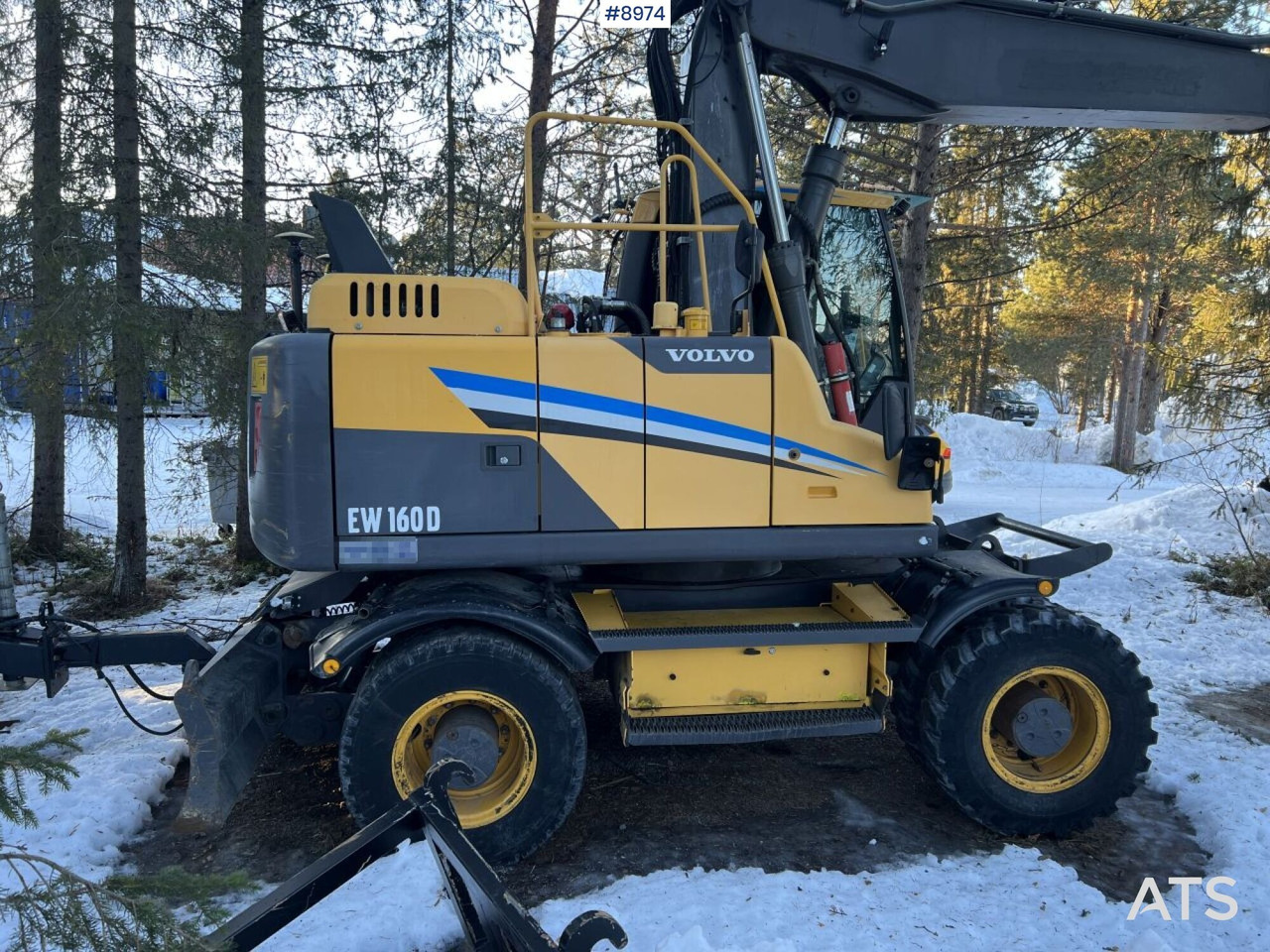 Máy xúc bánh lốp Volvo EW 160 D with Digging System, Tipper and Attachments: hình 11