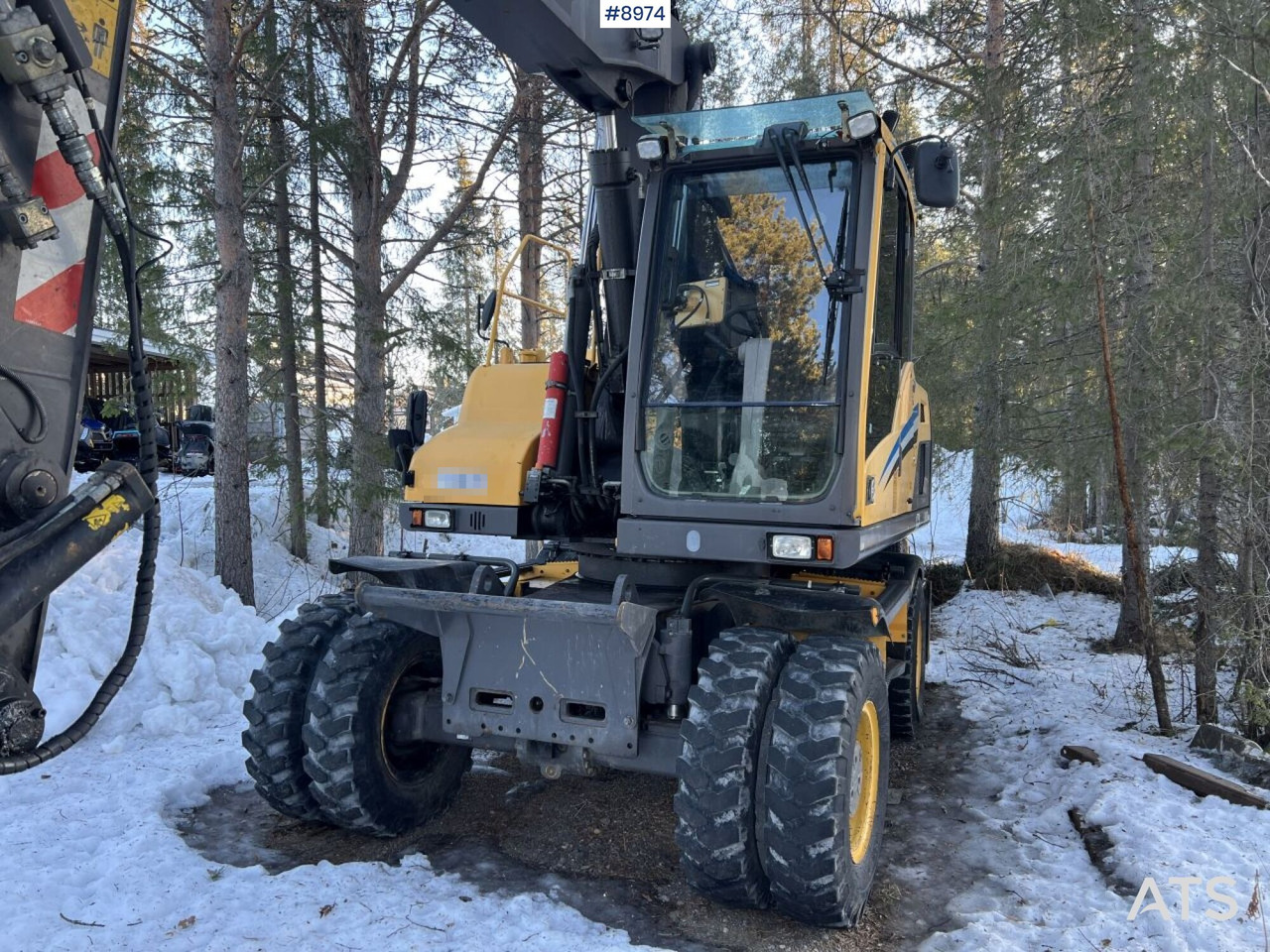 Máy xúc bánh lốp Volvo EW 160 D with Digging System, Tipper and Attachments: hình 7