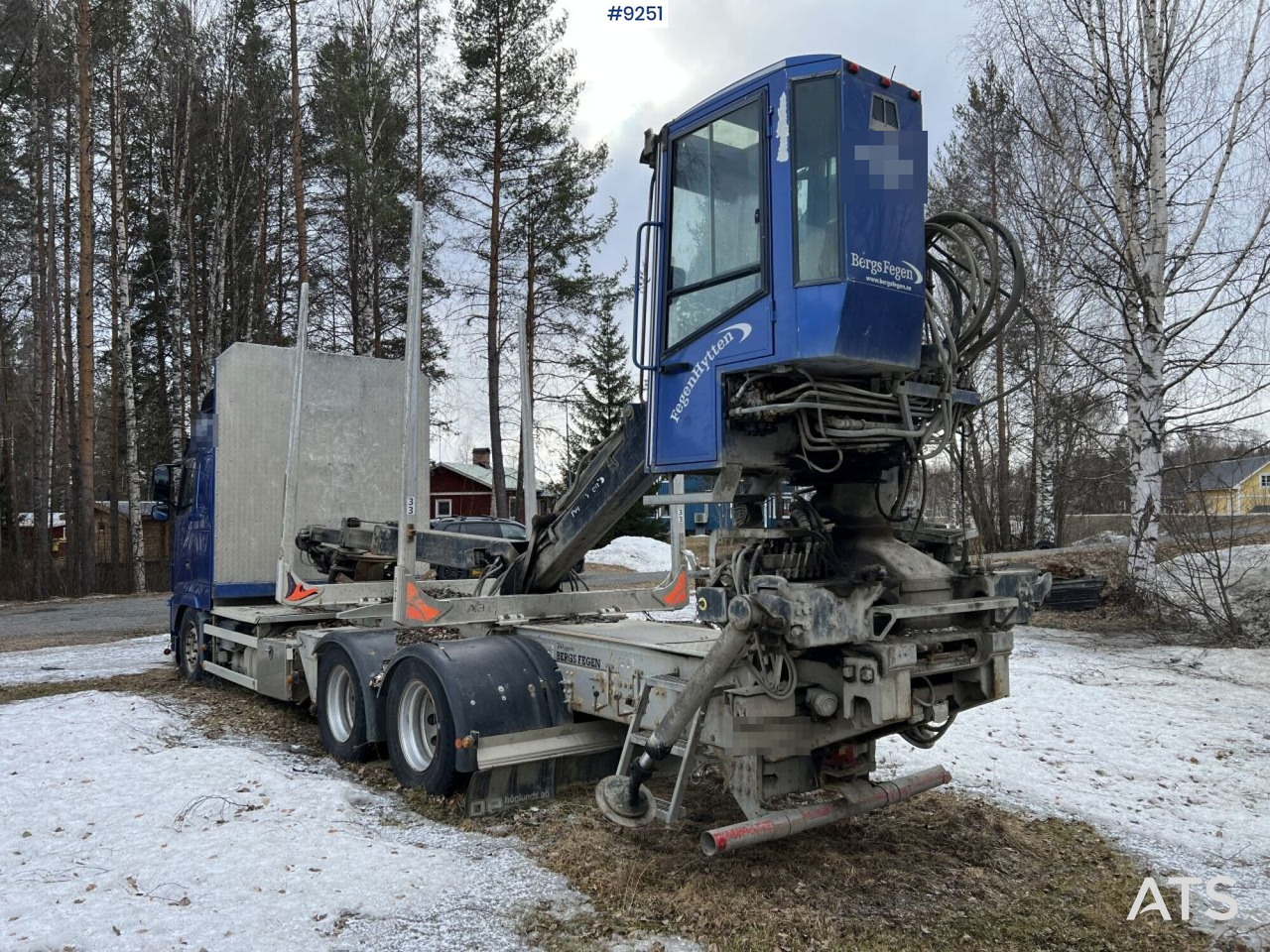 Volvo FH 16 6*4 Logging truck with crane - Xe chở gỗ: hình 4 Volvo FH 16 6*4 Logging truck with crane - Xe chở gỗ: hình 4