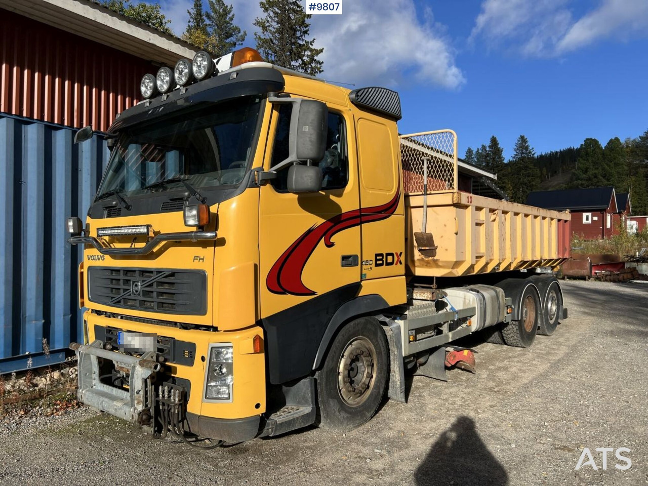 Volvo FH-480 6*2 with LAXO-Quick lock and plow equipment - Xe ben: hình 2 Volvo FH-480 6*2 with LAXO-Quick lock and plow equipment - Xe ben: hình 2