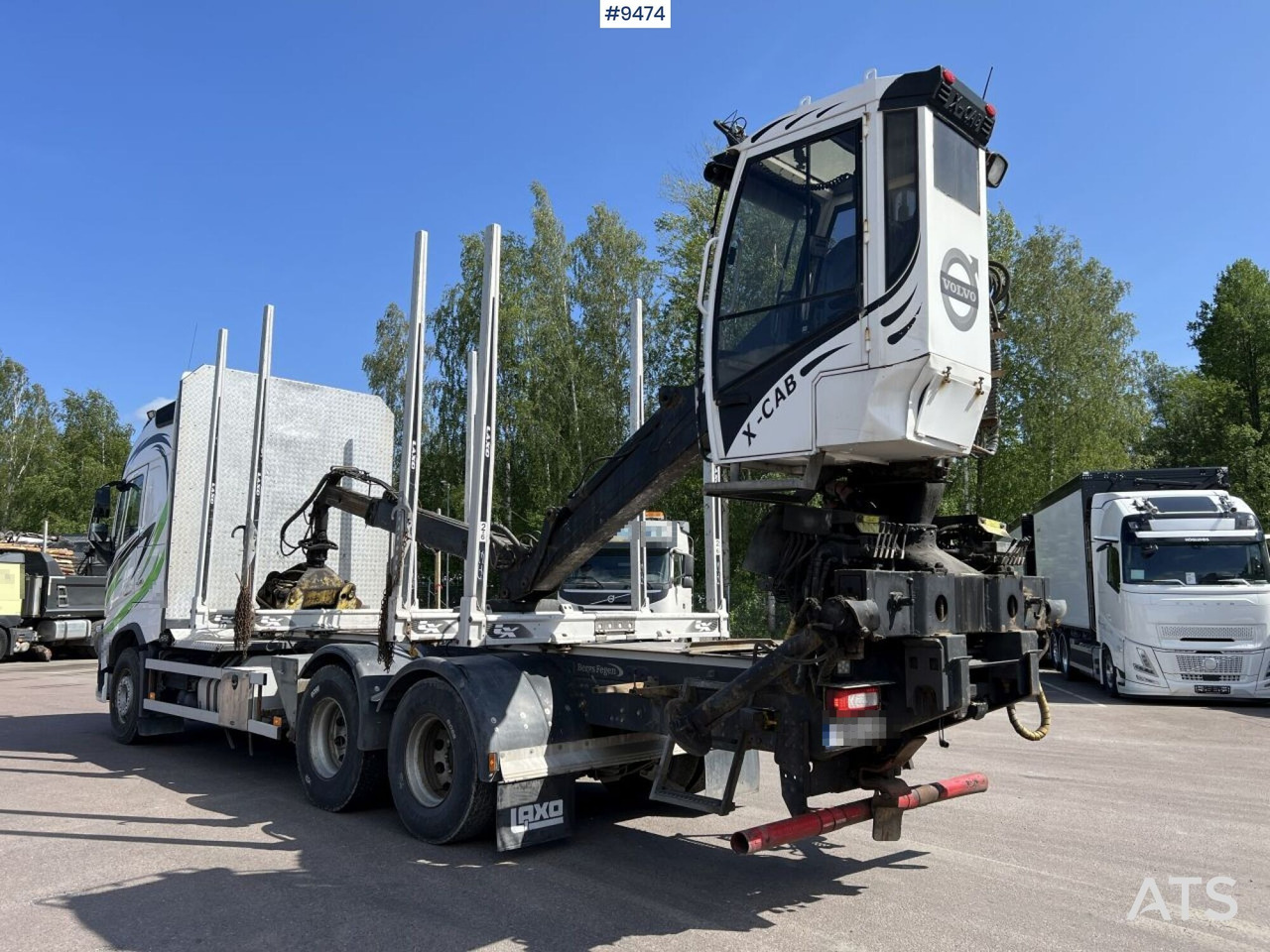 Volvo FH13 Logging truck with Loglift 105S crane - Xe chở gỗ: hình 5 Volvo FH13 Logging truck with Loglift 105S crane - Xe chở gỗ: hình 5