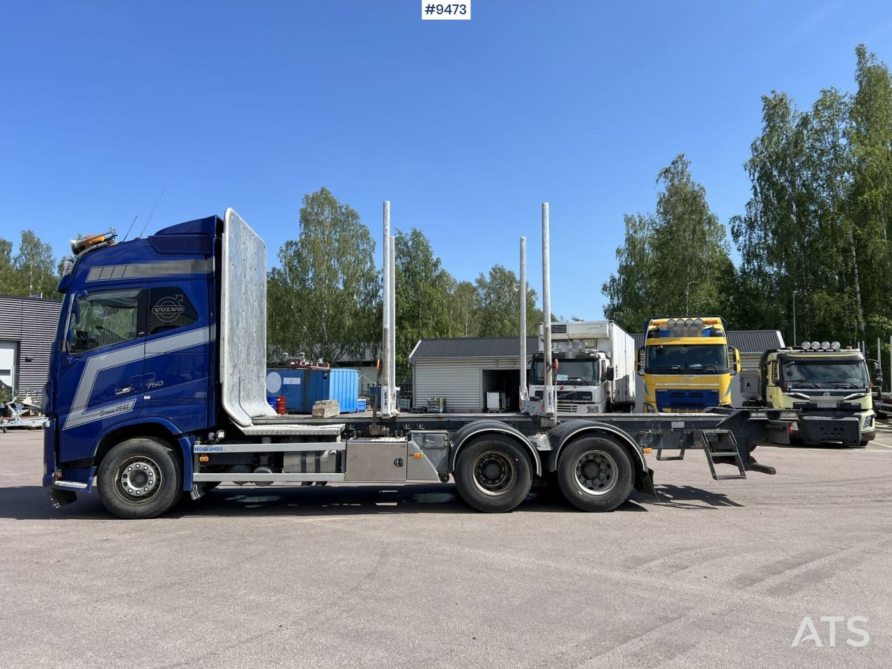 Xe chở gỗ Volvo FH16 750 Logging truck: hình 7
