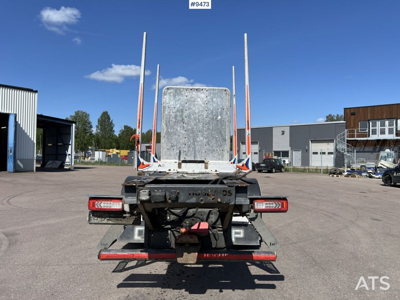 Xe chở gỗ Volvo FH16 750 Logging truck: hình 9